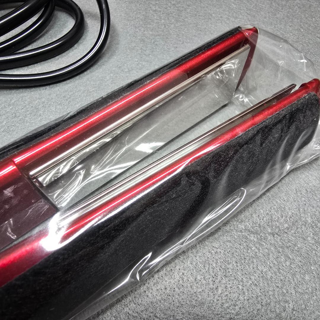 #サニープレイス 新品未使用11月購入　MGプラチナ輝髪アイロン赤