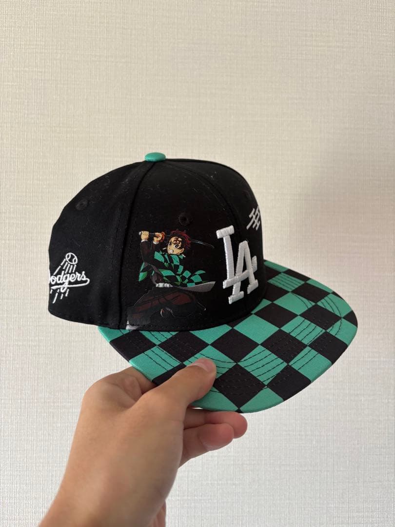 【超レア】ドジャーススタジアム来場者特典 ドジャース×鬼滅の刃 コラボキャップ
