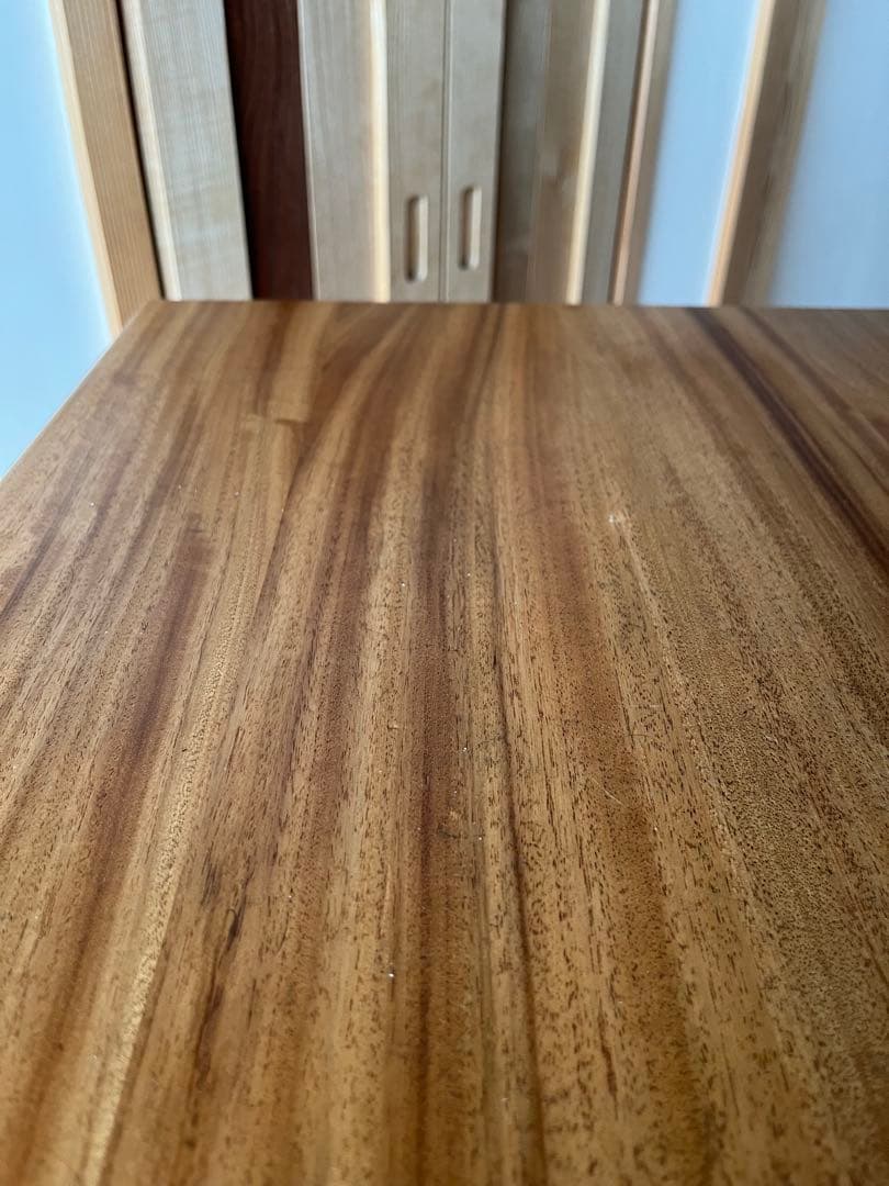 に*ろ様 楠 天然無垢 デスク 学習机 橋詰家具製 ラスク 110cm 最後の一