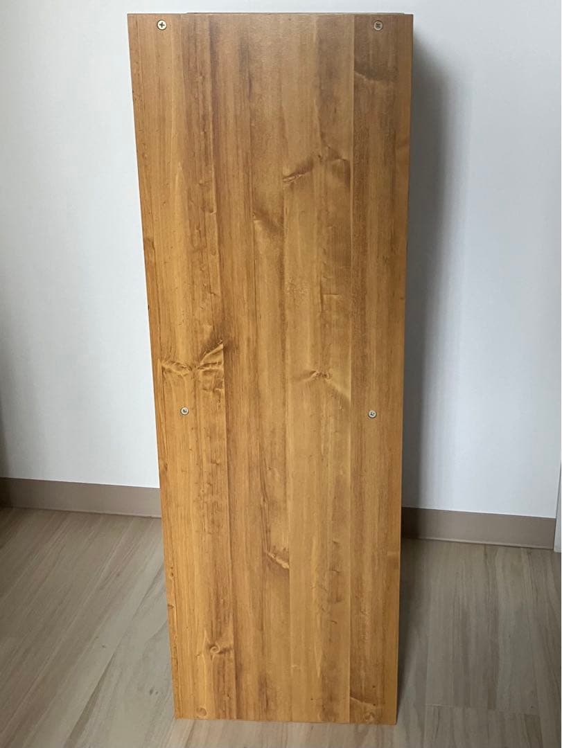 ナチュラルウッド2段シェルフ