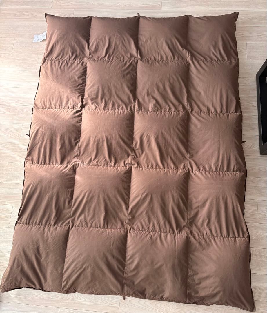 【美品】羽毛掛け布団 1枚　150x210 cm ダウン70% フェザー30%