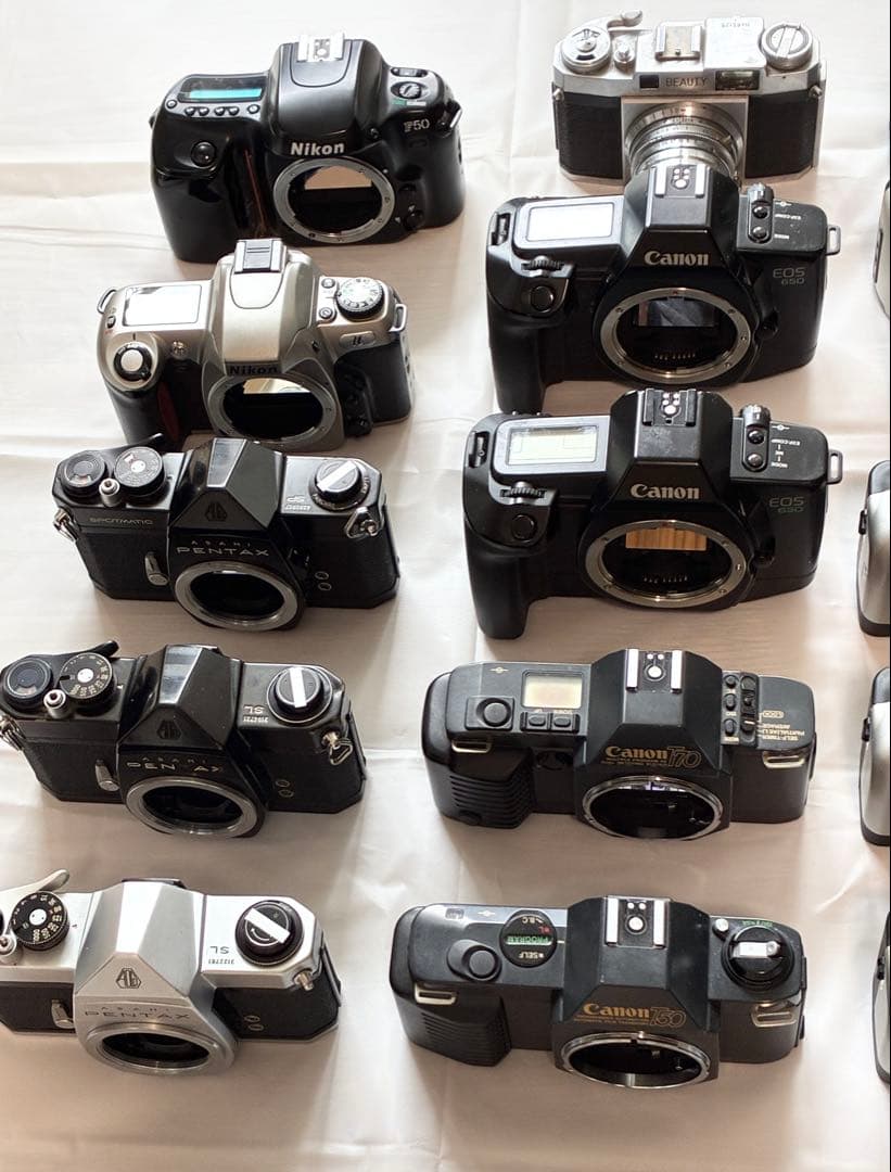 Canon・Nikon・PENTAXほか／フィルムカメラ　21台セット　ジャンク
