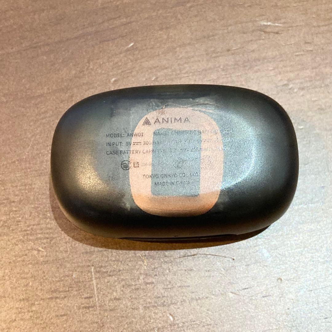 【美品】ANIMA ANW01 ワイヤレスイヤホン グラファイト