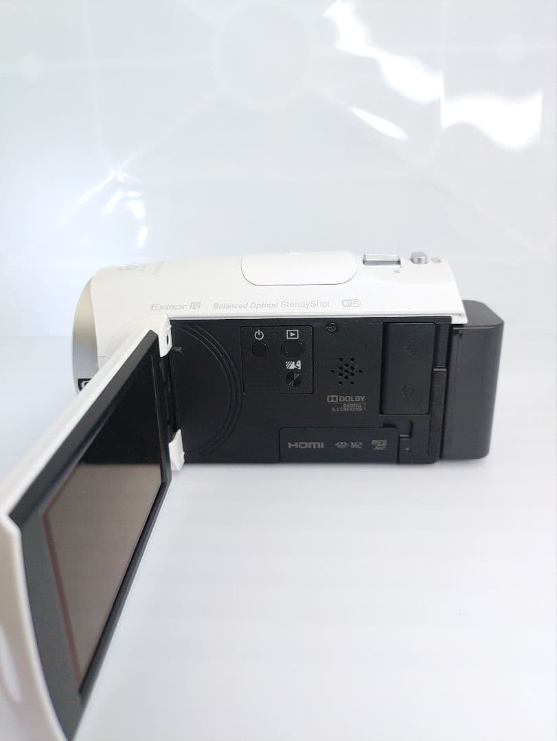 SONY HDR-CX670 ホワイト 動作確認済 バッテリー2本付属