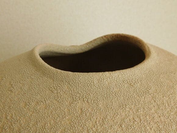 信楽焼　花瓶　花器　手作り　美峰　美杉　インテリア　箱付