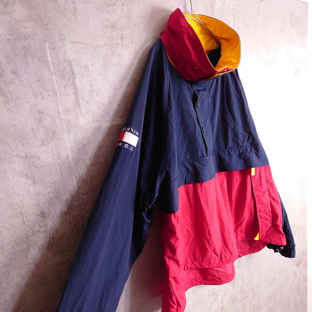 90s   ナイロン アノラックジャケット L