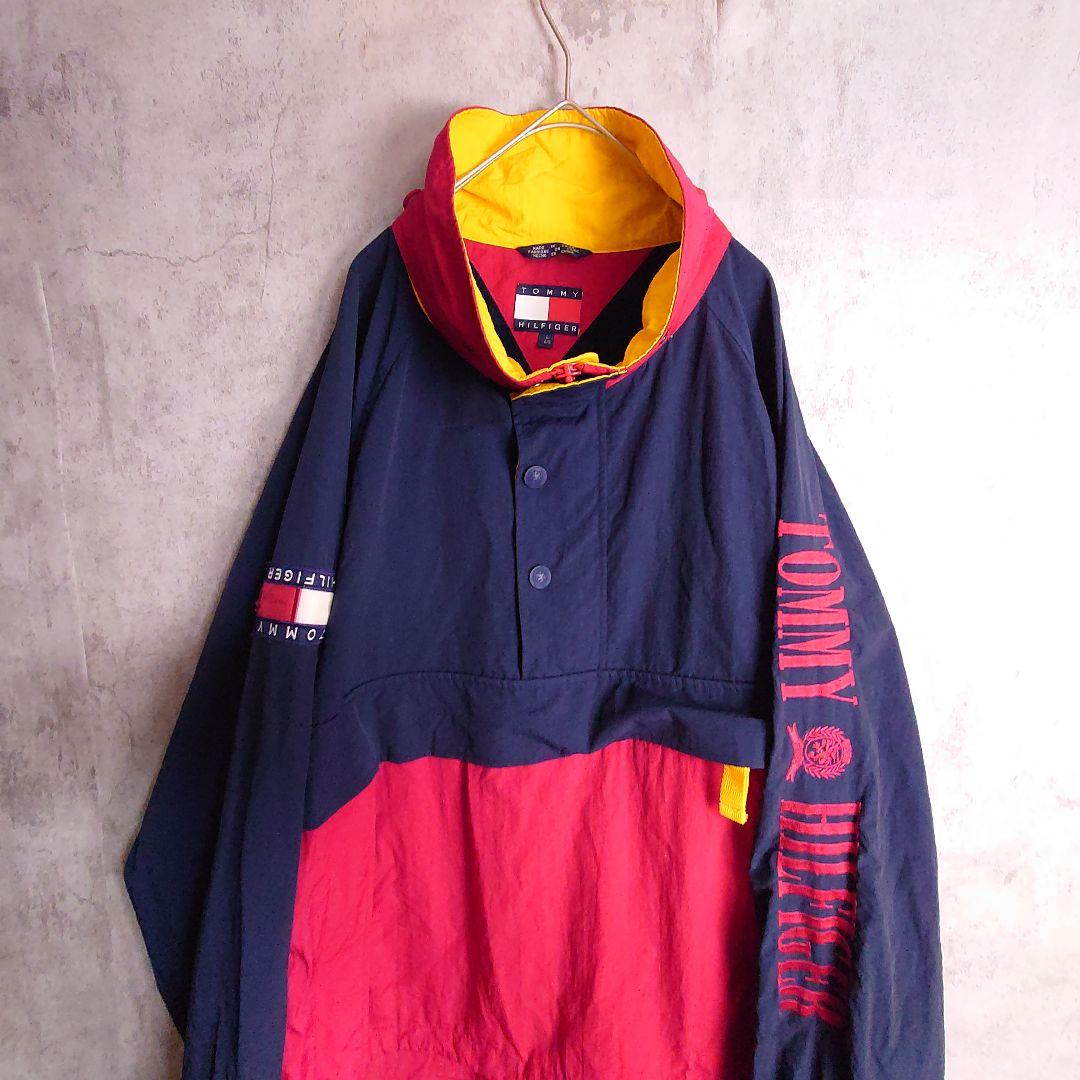 90s   ナイロン アノラックジャケット L