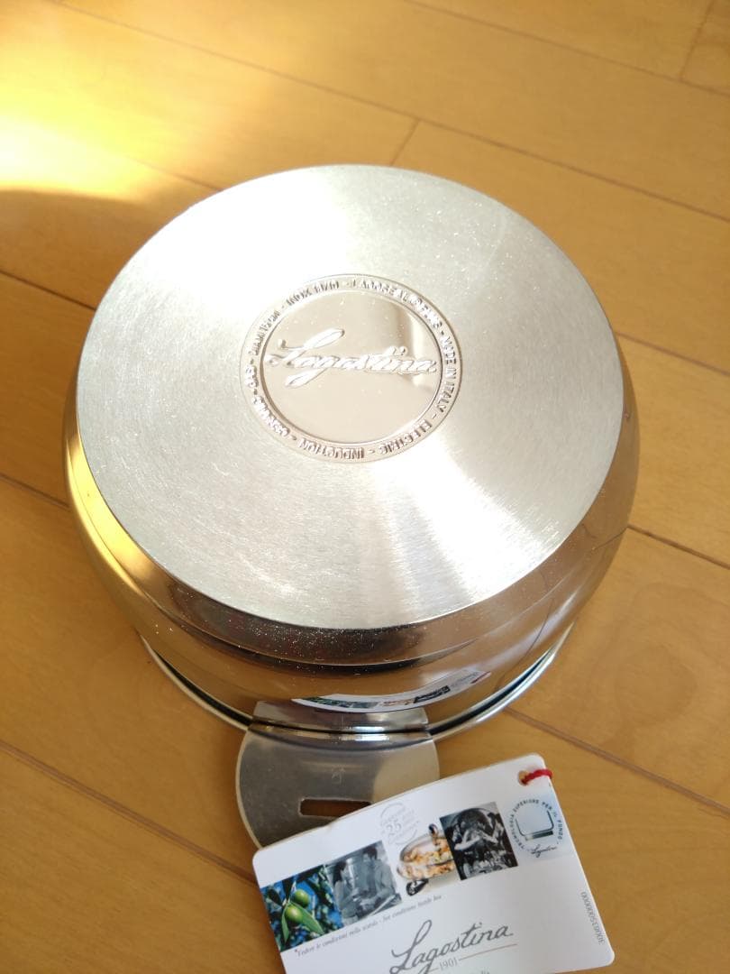 新品ラゴスティーナ サルヴァスパッツィオ 鍋３点セット