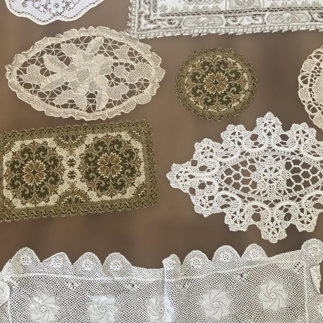 汕頭　スワトウ他まとめ売り　テーブルセンタークロス