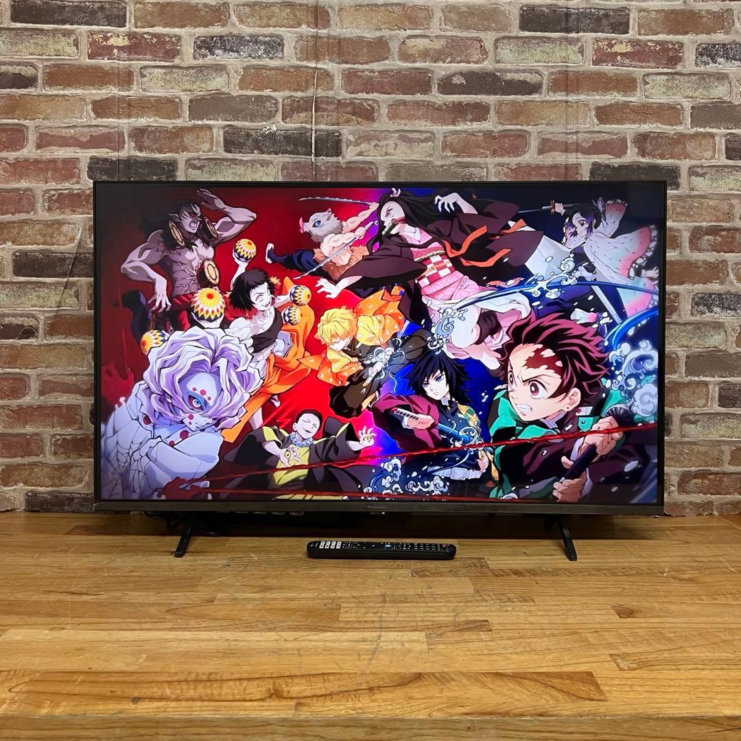 パナソニック 43V型 4K液晶テレビ VIERA TV-43W80A 25年製