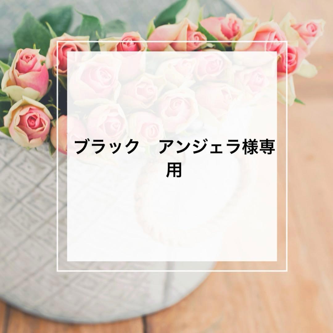 ブラックアンジェラ＊立ち襟ロングテントライン花びらパッチワンピースＬ