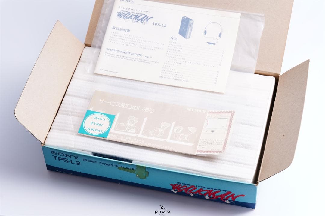 SONY WALKMAN カセットウォークマン 早期モデル TPS-L2 元箱付