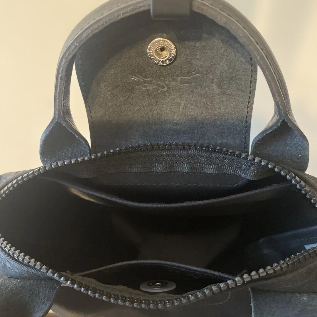 Longchamp ル プリアージュ ネオ トップハンドルXS ブラック