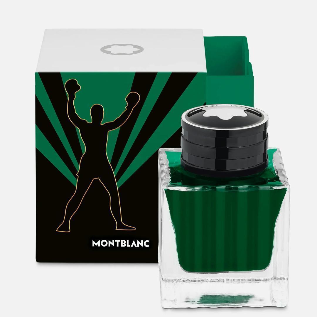 【限定品】モンブラン モハメド・アリ 万年筆インク 緑 新品