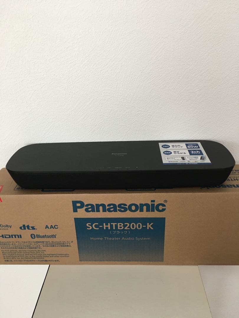 Panasonic ホームシアターオーディオシステム SC-HTB200-K