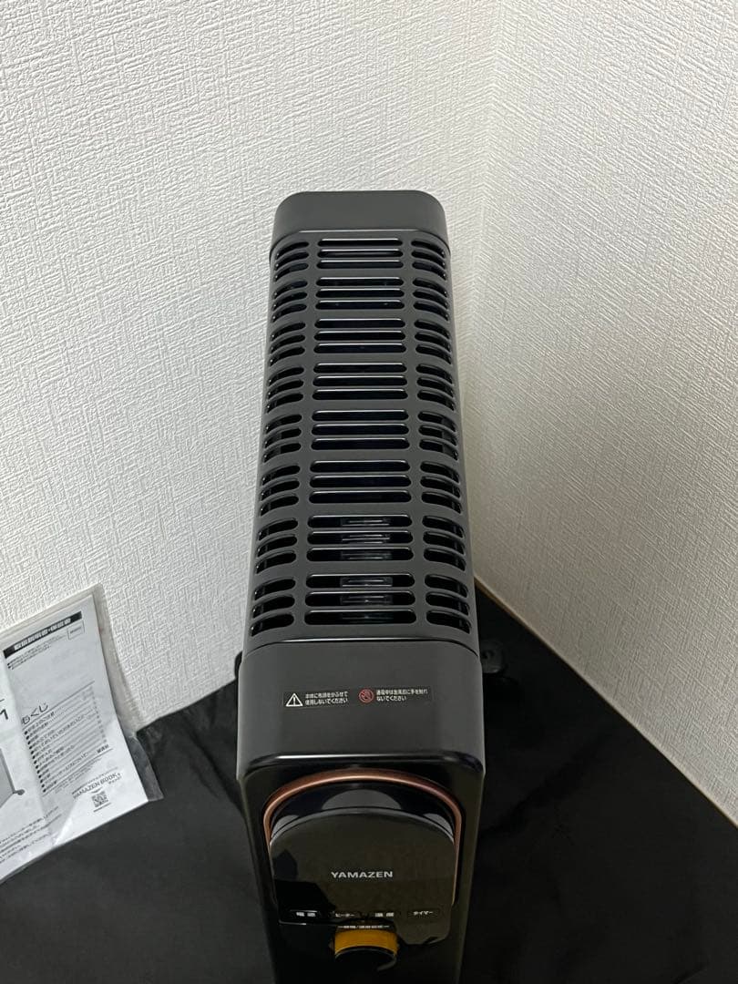 23年製 YAMAZEN オイルレスヒーター 1200W DOL-J121