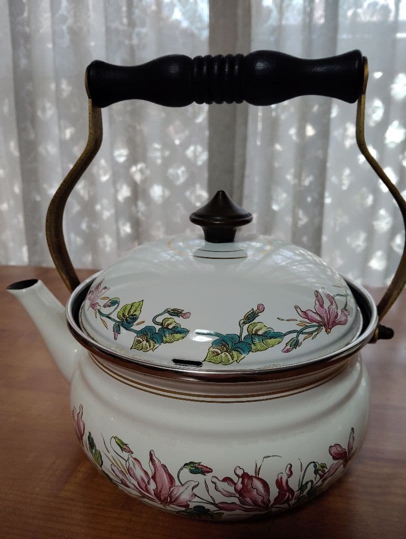 西ドイツ Fissler ASTA 花柄ケトル2個セット