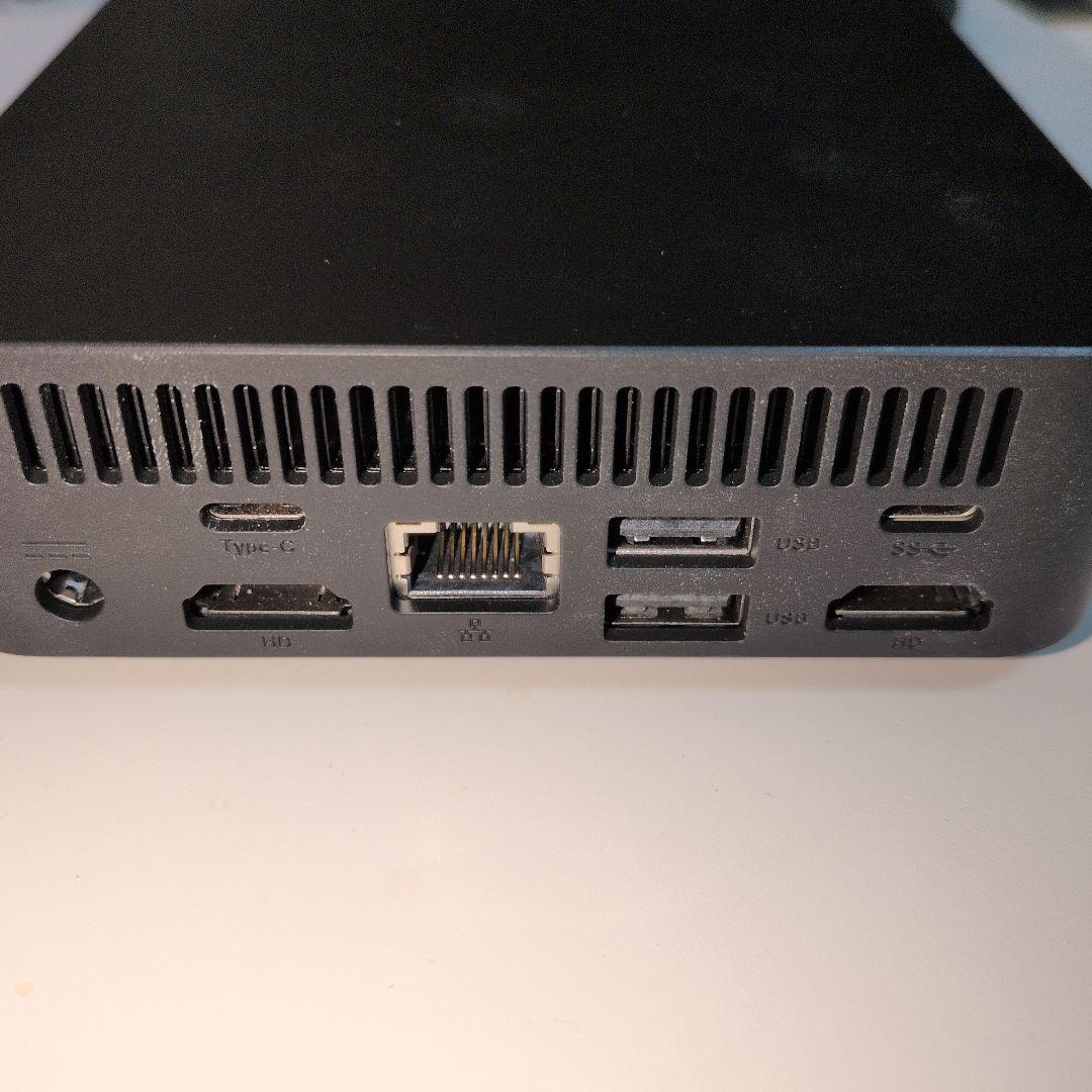 ミニPC コンパクト ブラック Intel N100