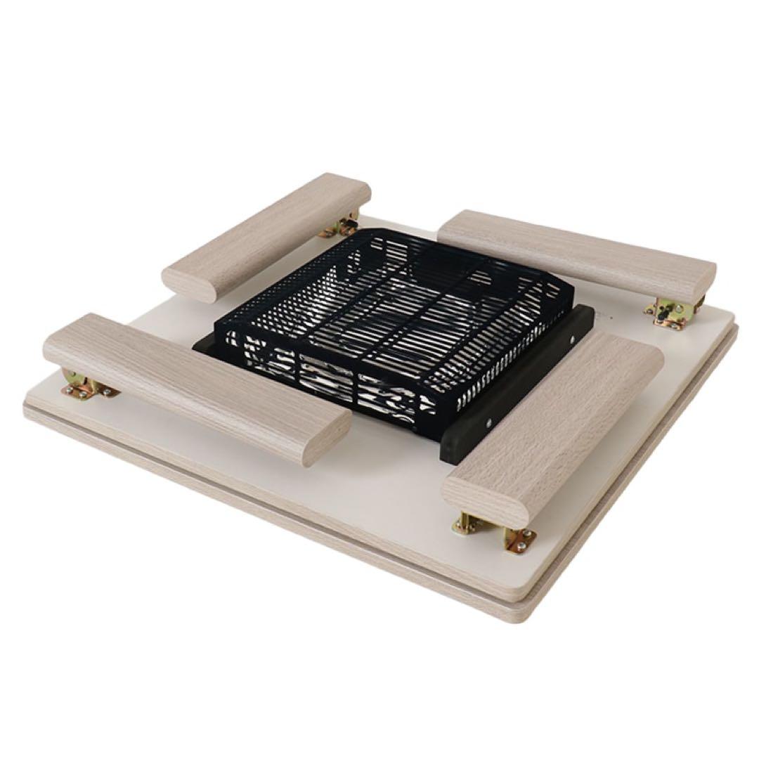 【東京インテリア】テーブル（こたつ機能付）