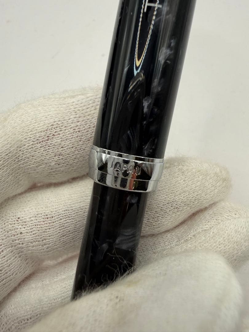 PILOT パイロット　ボールペン・万年筆セット ブラック　イニシャル付き