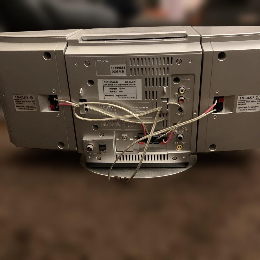 KENWOOD製 ミニコンポ CLK-71 2008年製