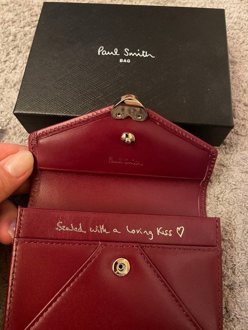 【値下げ中】ポールスミス　名刺入れ　ラブレター