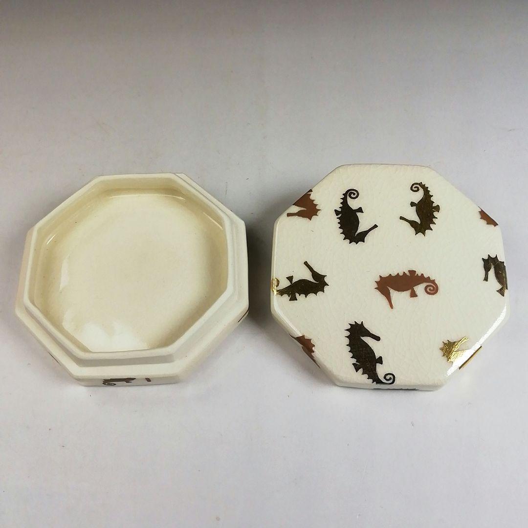 Ｔ８０５　香合　『干支香合』『丹山窯　小峠葛芳 造』　共箱　茶道具