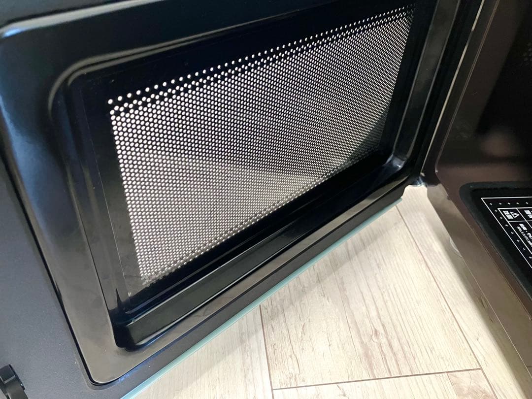 Toffy 電子レンジ 2021年製 ペールアクア ラドンナ 取説付 元箱なし