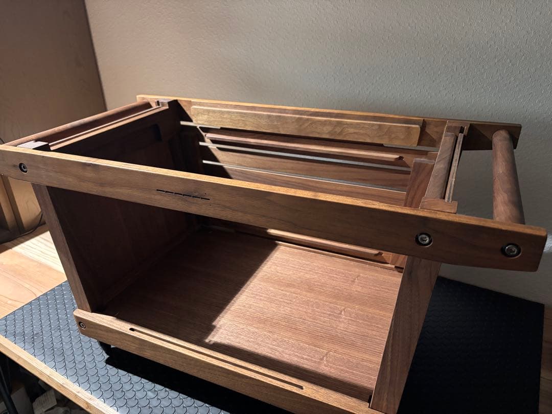 IKIKIシェルフコンテナMウォールナット(1)