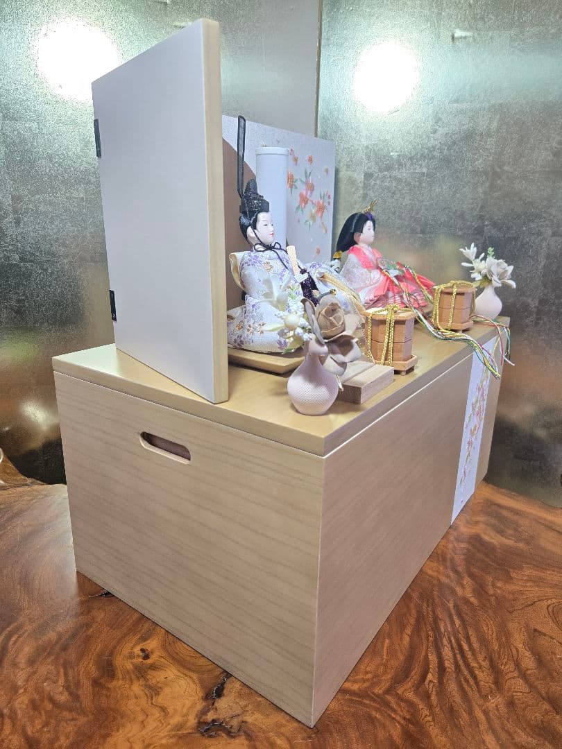 【一点限り】雛人形 収納飾り　SH47
