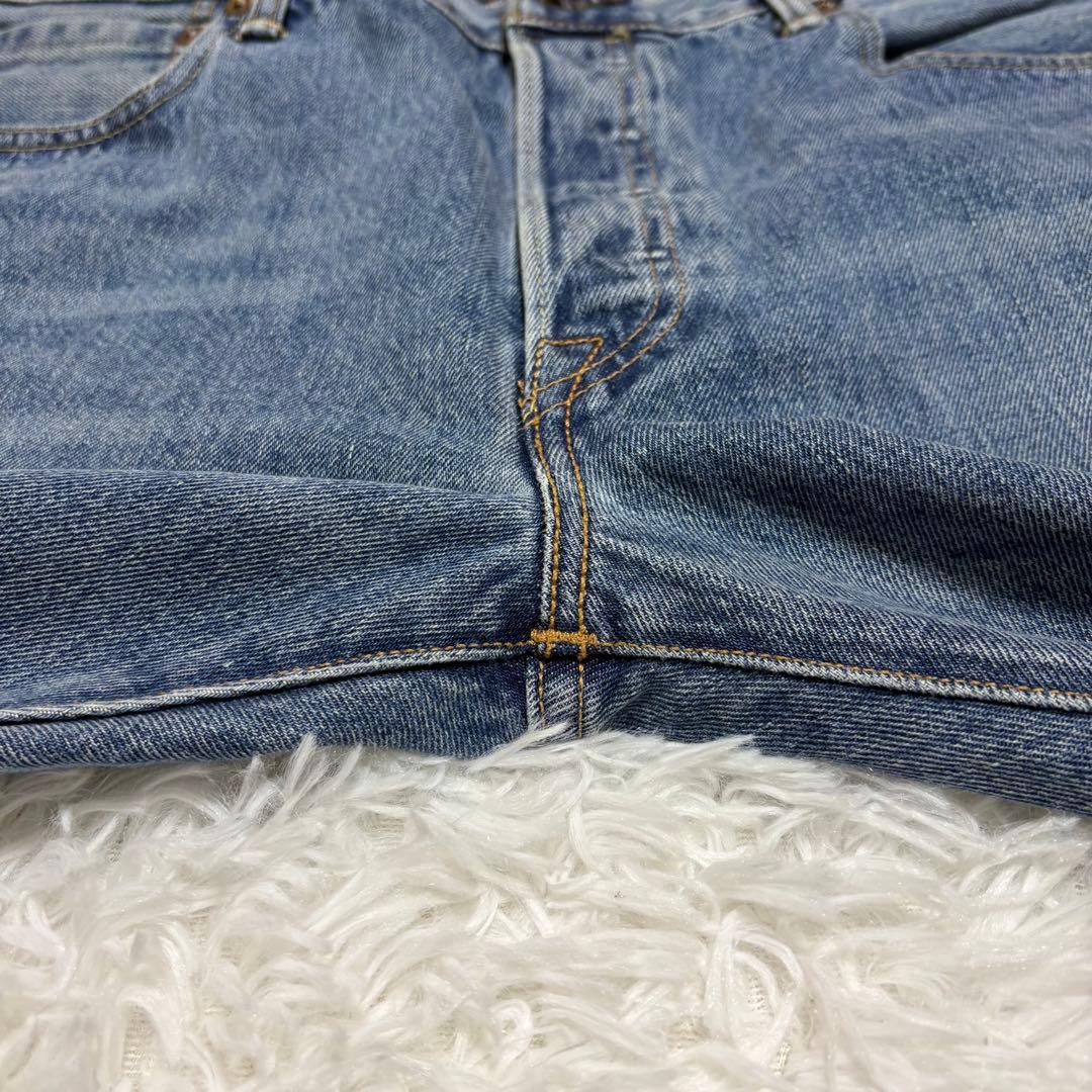Levi’s 501 ホワイトオーク W36 ビッグサイズ ライトブルー