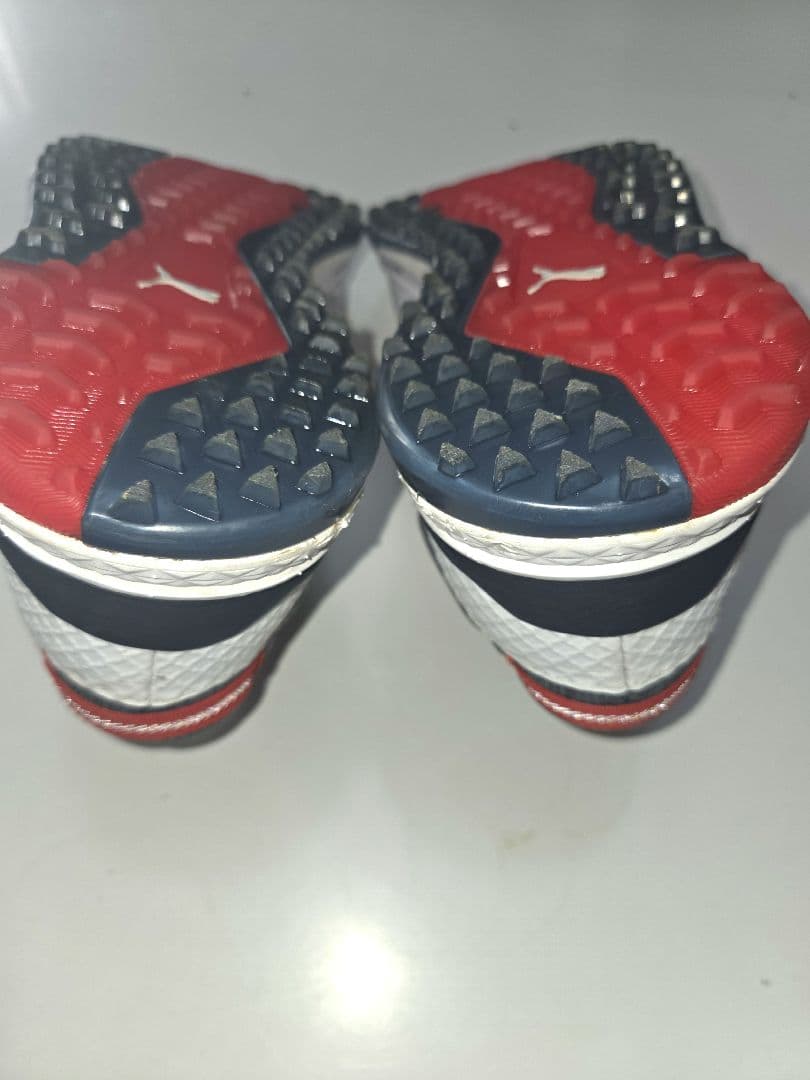 PUMA ゴルフシューズ ホワイト/グレー　BOA