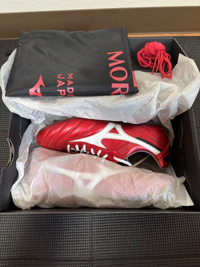 モレリア2 JAPAN 24.5cm 赤 40周年限定カラー