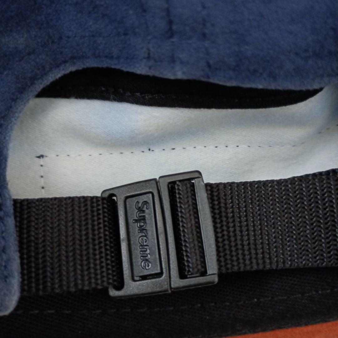 帽子 Supreme Box Logo Suede 2Tone Camp Cap