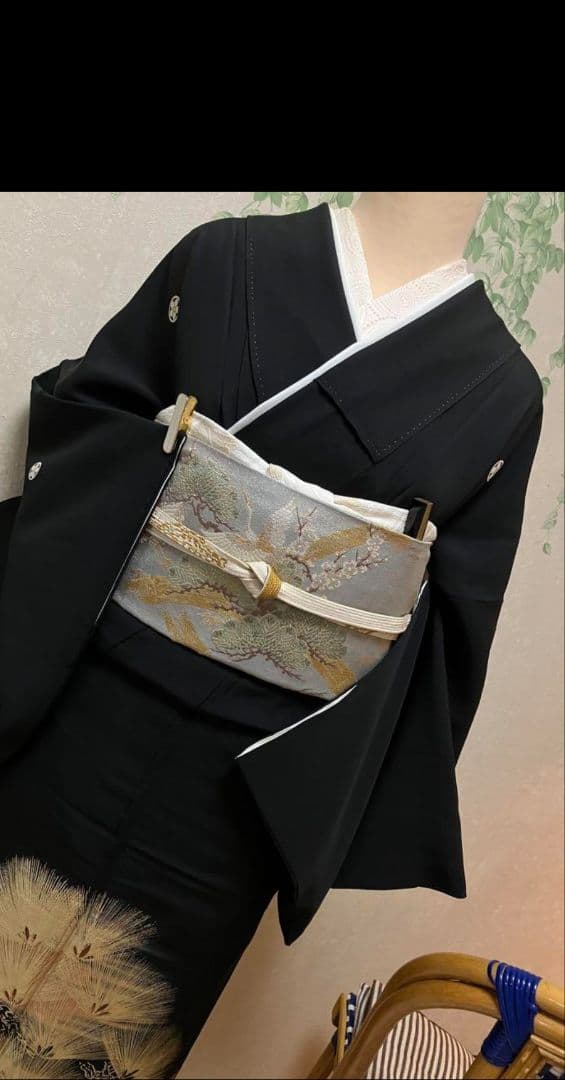 黒留袖　5点セット　おまけもお付けします