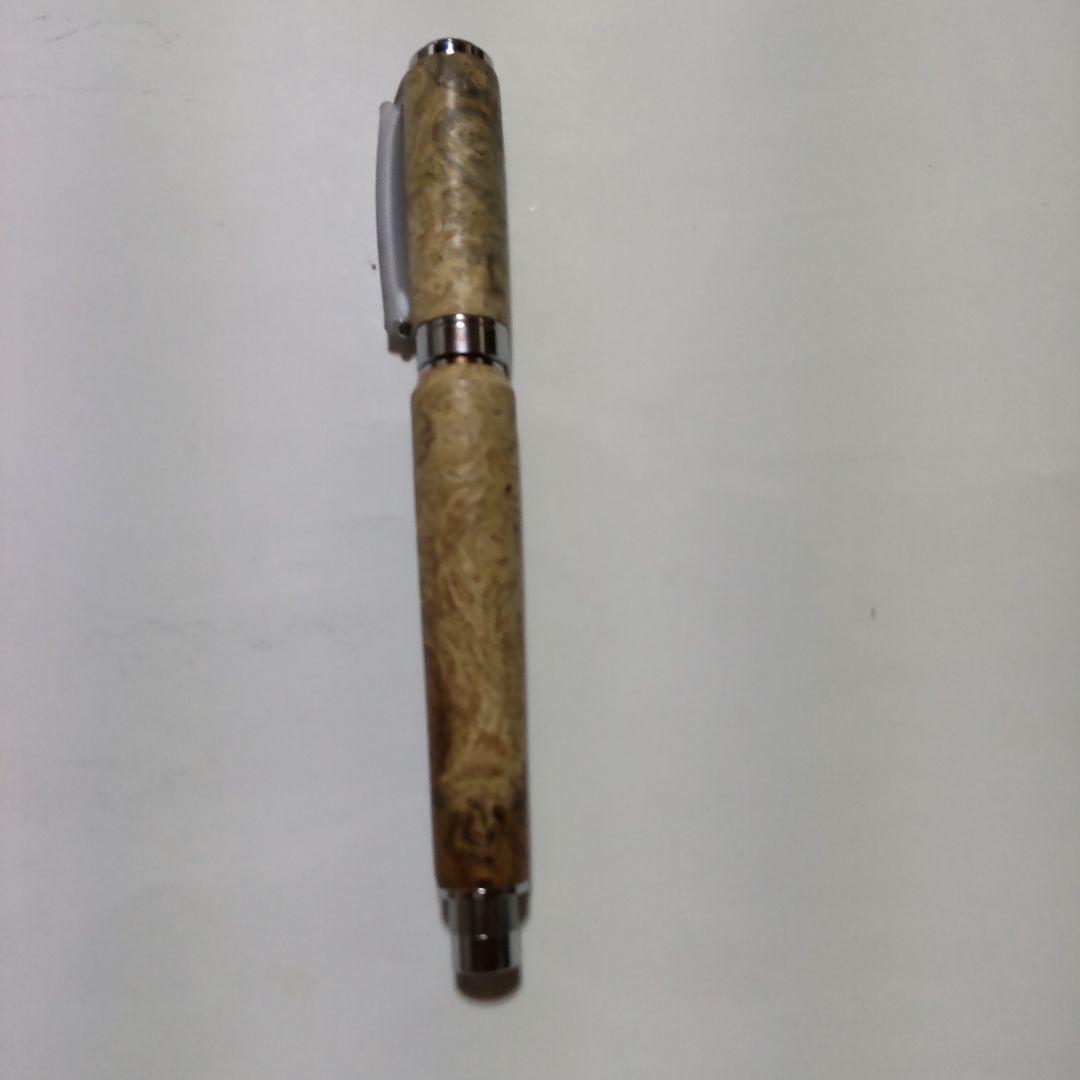 アノニシノマス品こぶた工房 万年筆 花梨特上瘤杢