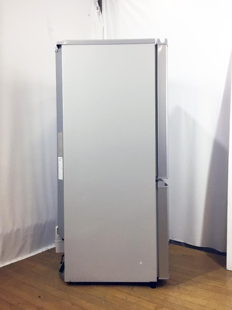 \"送料無料★◆中古★三菱 ラウンドカット 2ドア冷蔵庫 MR-P15W