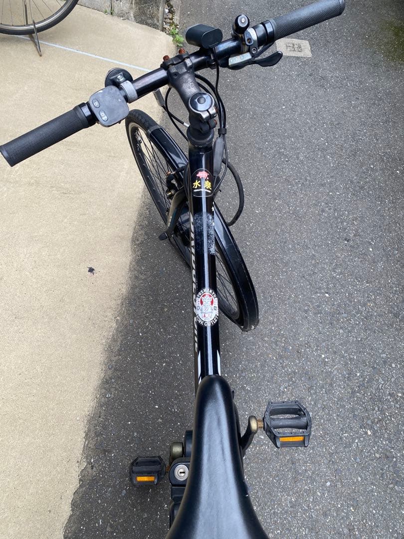 BRIDGESTONE 電動アシスト自転車 スポーツタイプ ブラック