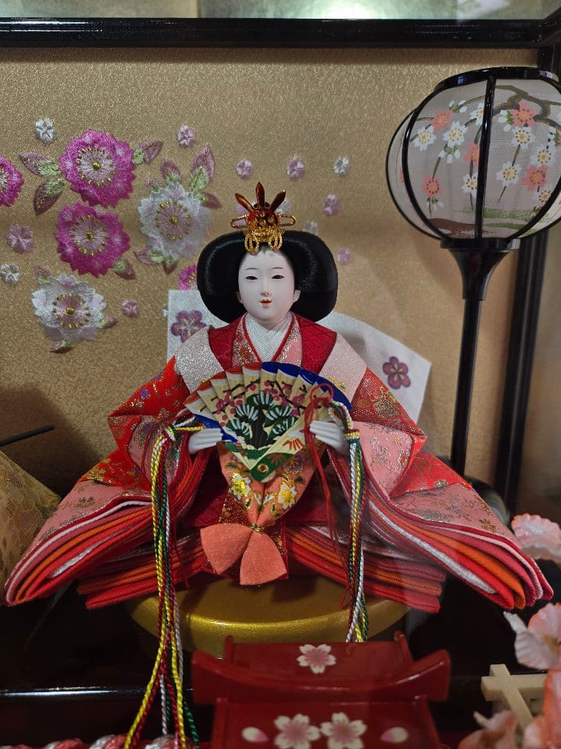 【一点限り】雛人形 ケース飾り　K45