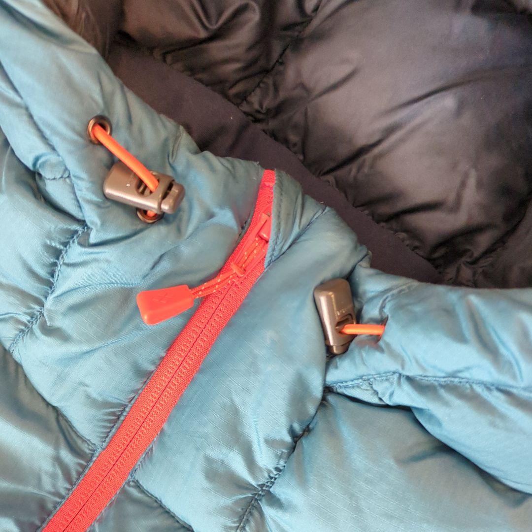 モンベル　ライトアルパインダウン パーカー　ライトブルー　L　1101532