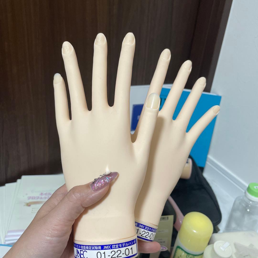 ネイルアート用品セット（練習用手付き）