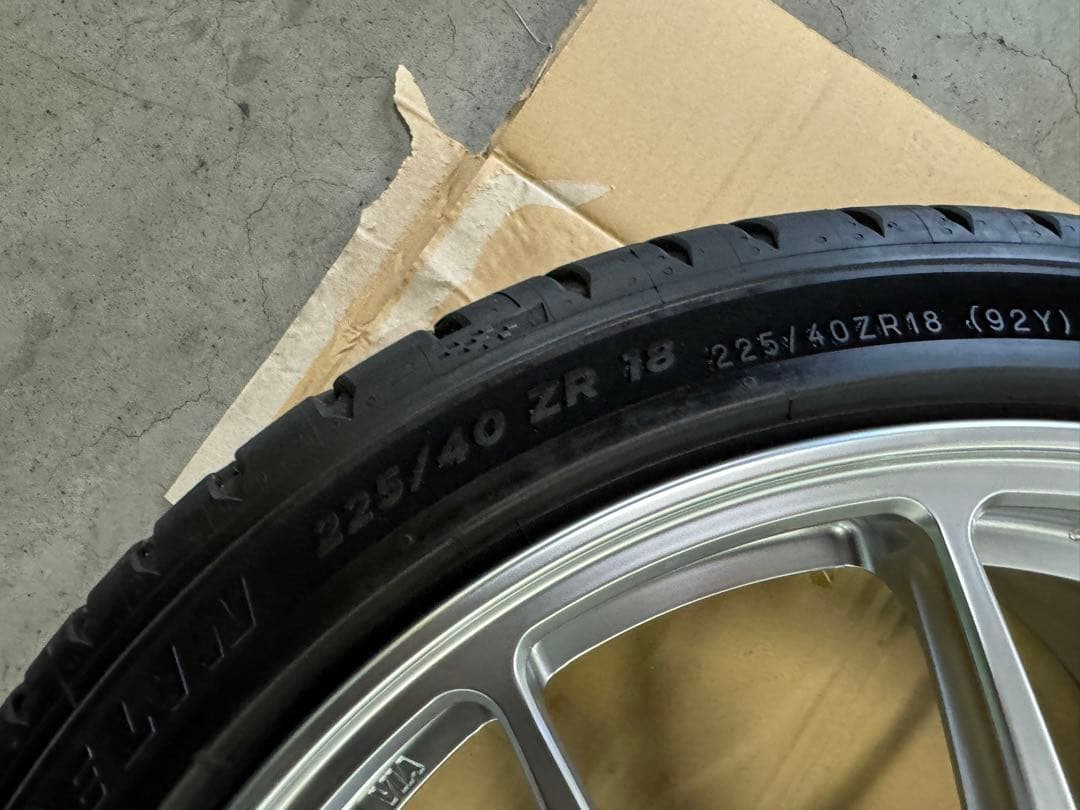 aki　美品！　BBS RI-A 030 PS5付き 18インチ4本セット