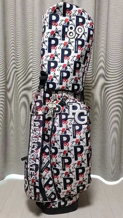 【USED】パーリーゲイツ♪SNOOPY♪キャディバッグ＆アイアンカバー