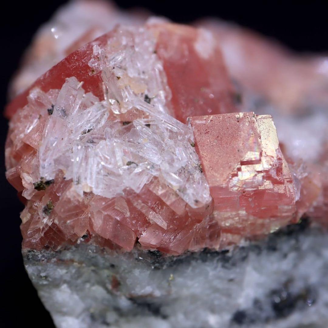 ロードクロサイト インカローズ 菱マンガン鉱 RDCT023 鉱物　原石　天然石