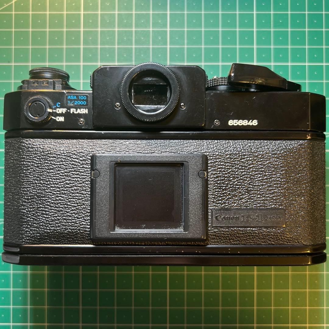 Canon F1 後期 ボディ FD レンズ3本セット フラッシュカプラー付き