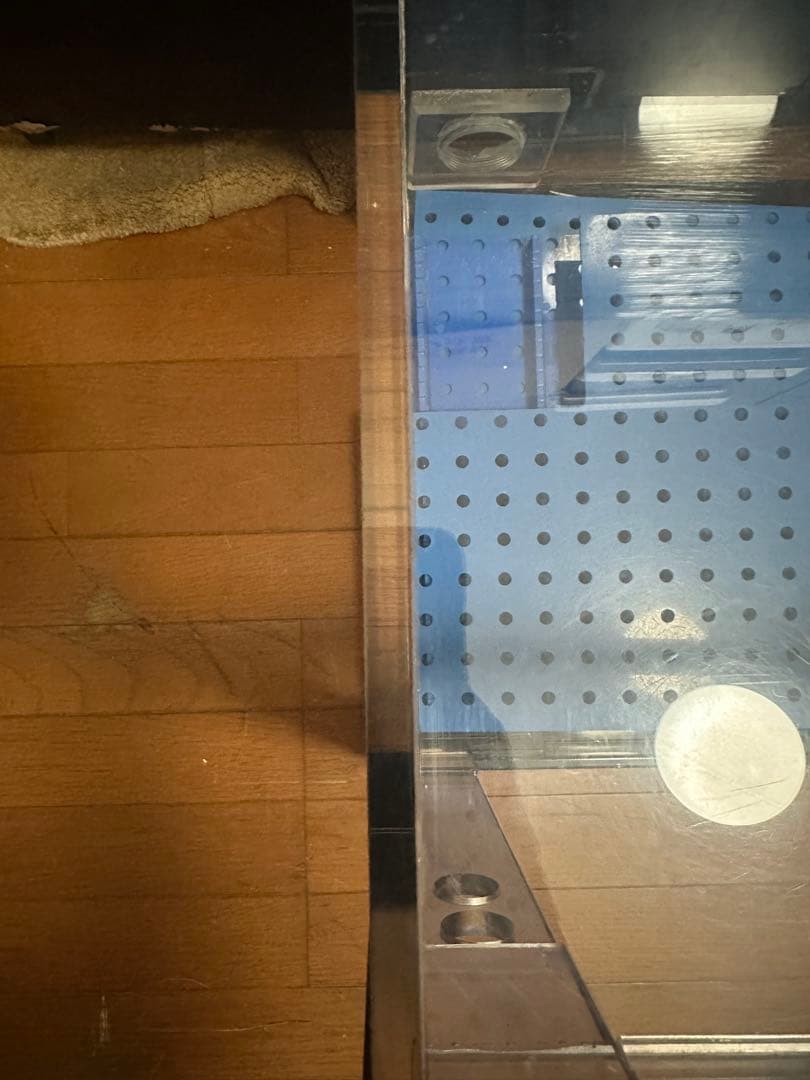 アクリル水槽120cmx50cmx50cm と　ろ過槽　発送可能