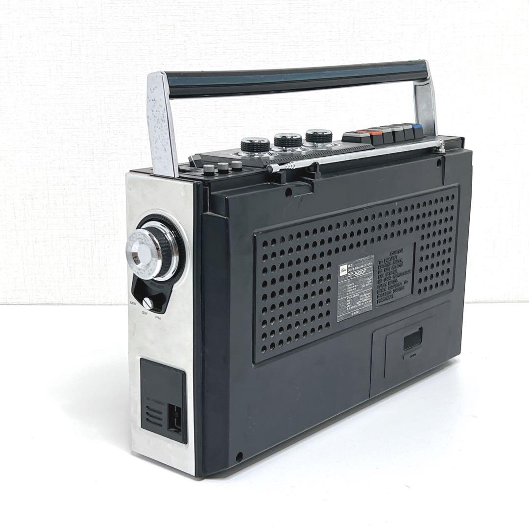 【動作品・希少】 TOSHIBA RT-580F ACTAS-580ラジカセ