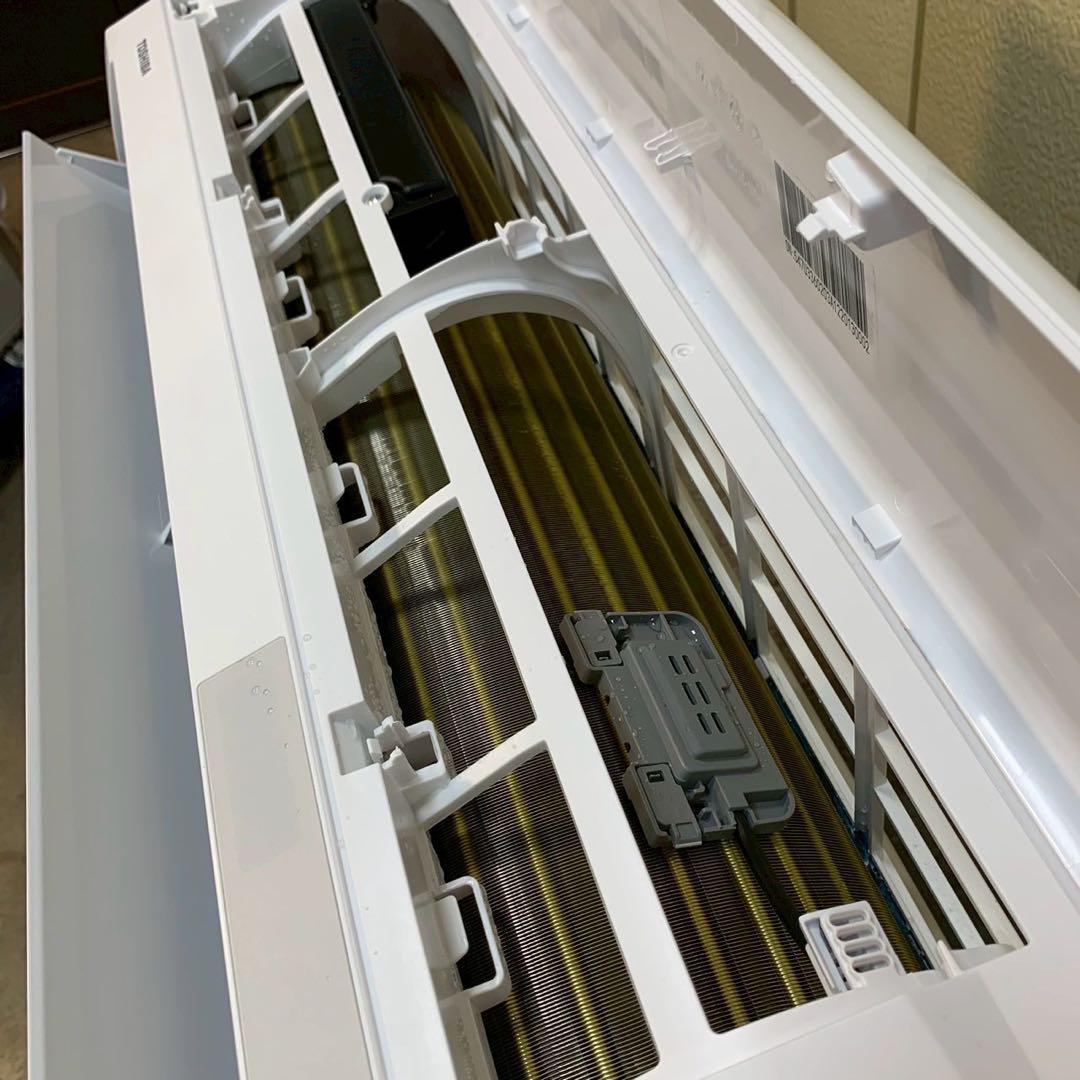 ⭕️2025年製　ピカピカ　使用感薄　東芝製エアコン　2.8kw 主に10畳用