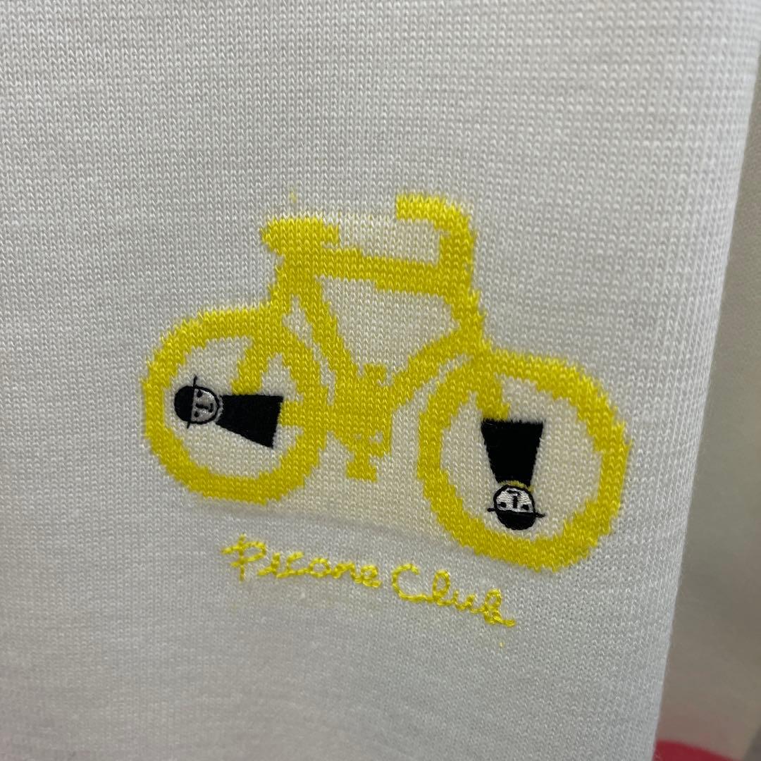 Picone Club 自転車刺繍 ハイネックセーター サイズM