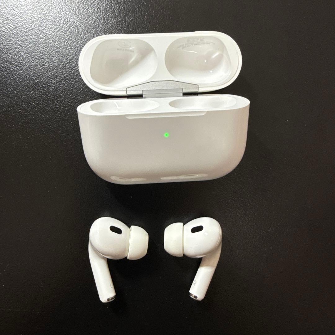 【Apple正規品】AirPods Pro 2(本体+ケース+付属品+箱付き)
